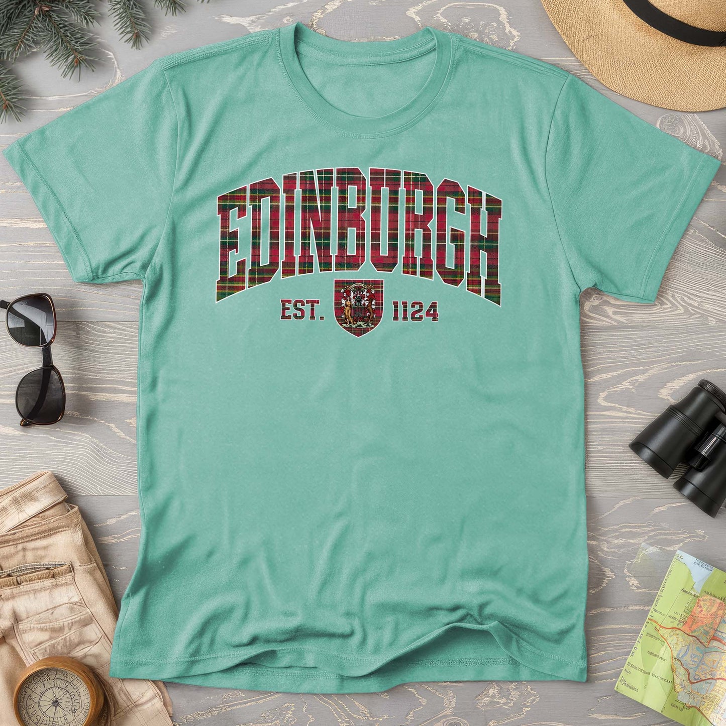 Edinburgh Varsity Comfort Colors T-Shirt