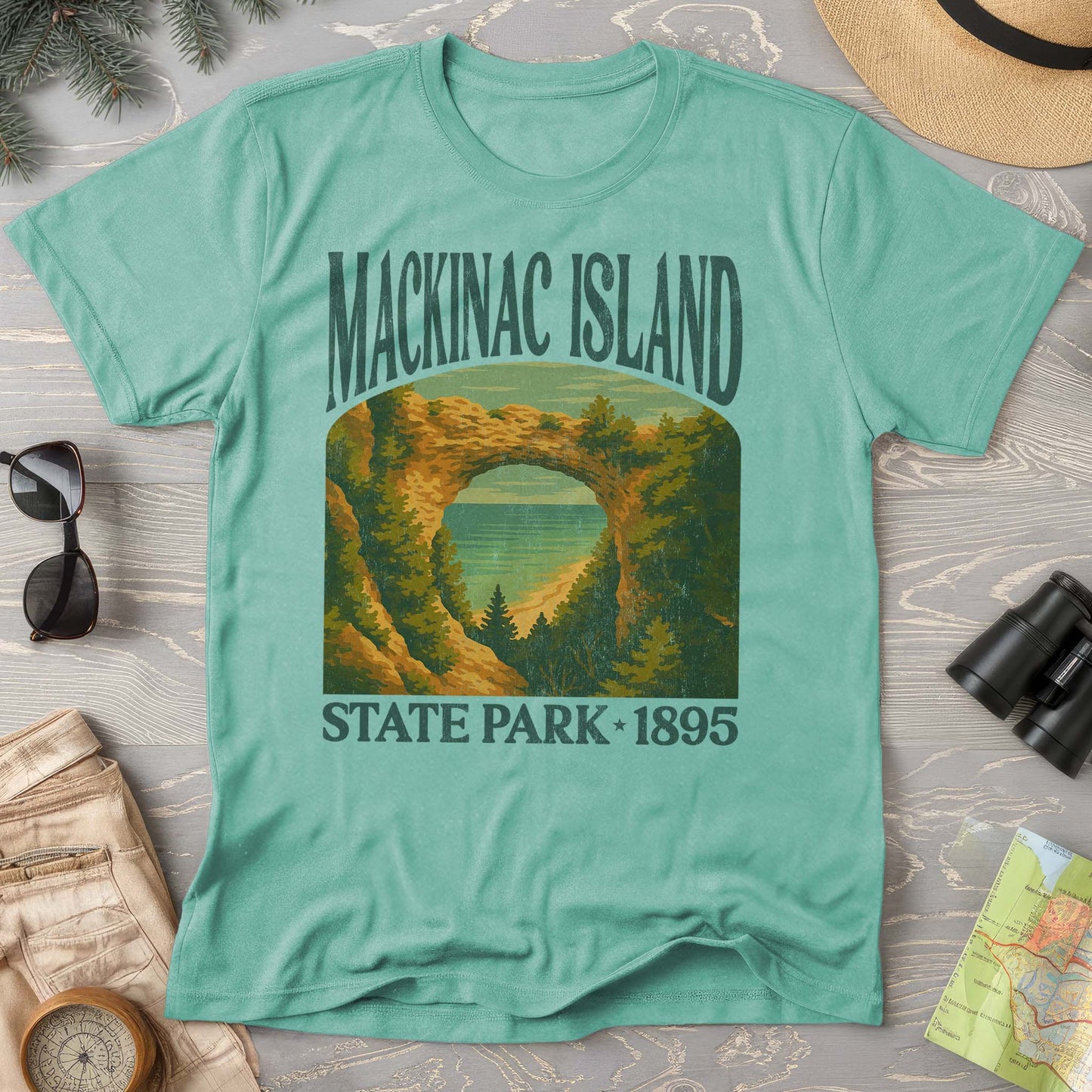 Mackinac Island State Park "Big and Bold" Comfort Colors T-Shirt