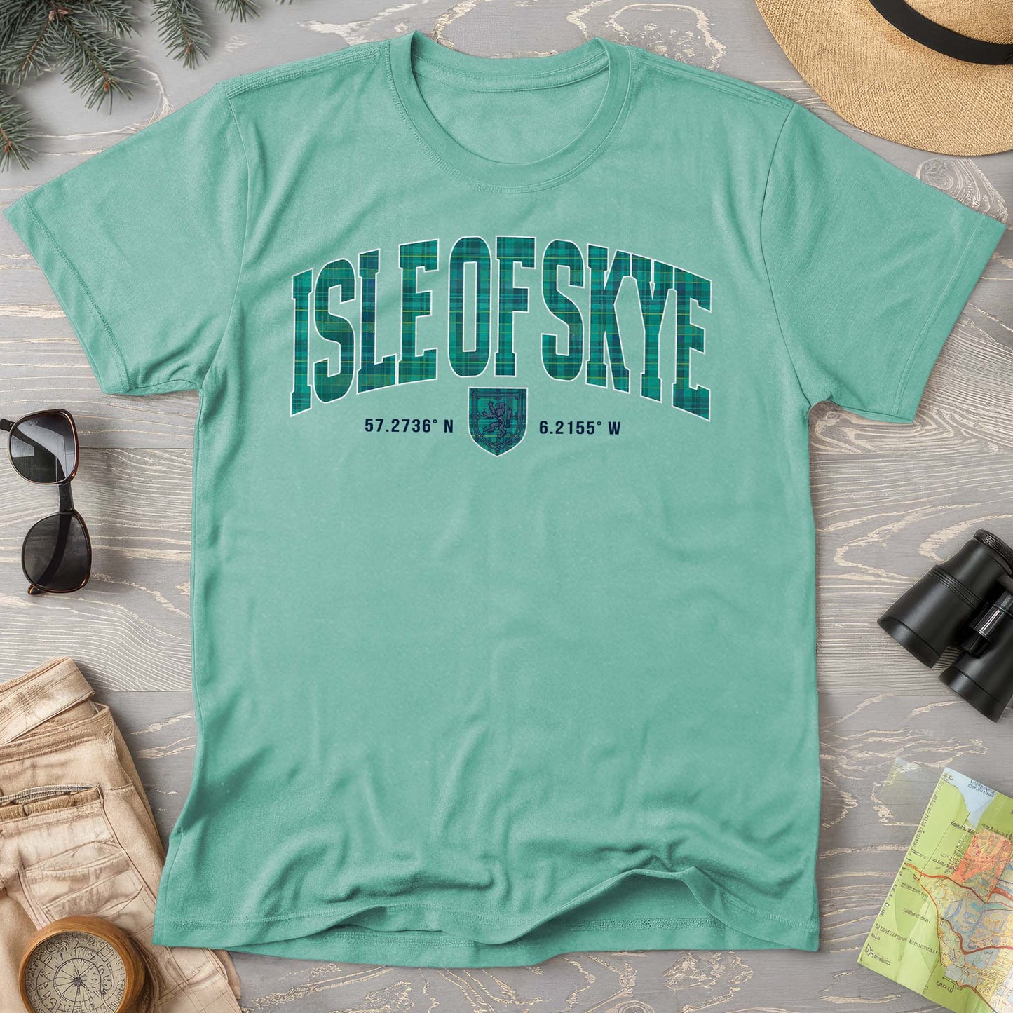 Isle of Skye Varsity Comfort Colors T-Shirt