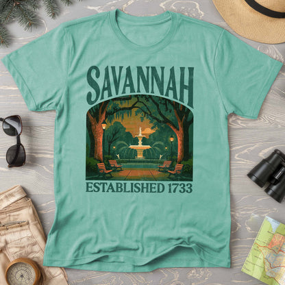 Savannah Georgia "Big and Bold" Comfort Colors T-Shirt