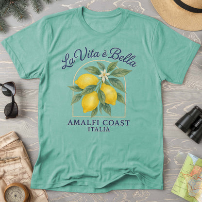 Amalfi Coast "La Vita Bella" Comfort Colors T-Shirt