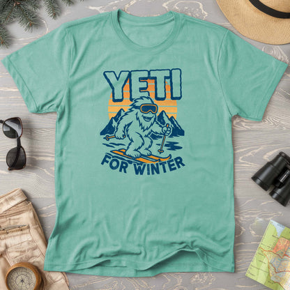 Yeti for Winter Comfort Colors T-Shirt