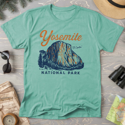 Yosemite El Capitan "Vintage Sketch" Comfort Colors T-Shirt