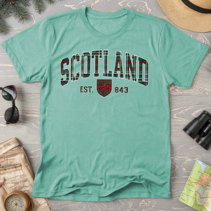 Scotland Plaid Varsity Shirt
