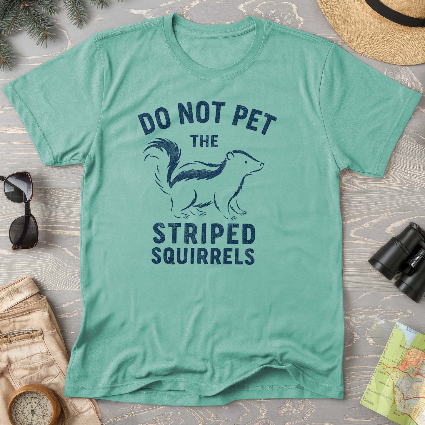 Do Not Pet the Striped Squirrels Comfort Colors T-Shirt
