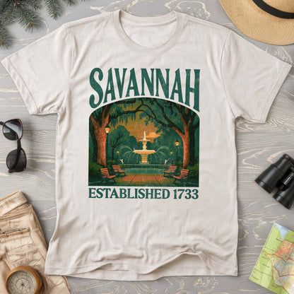 Savannah Georgia "Big and Bold" Comfort Colors T-Shirt