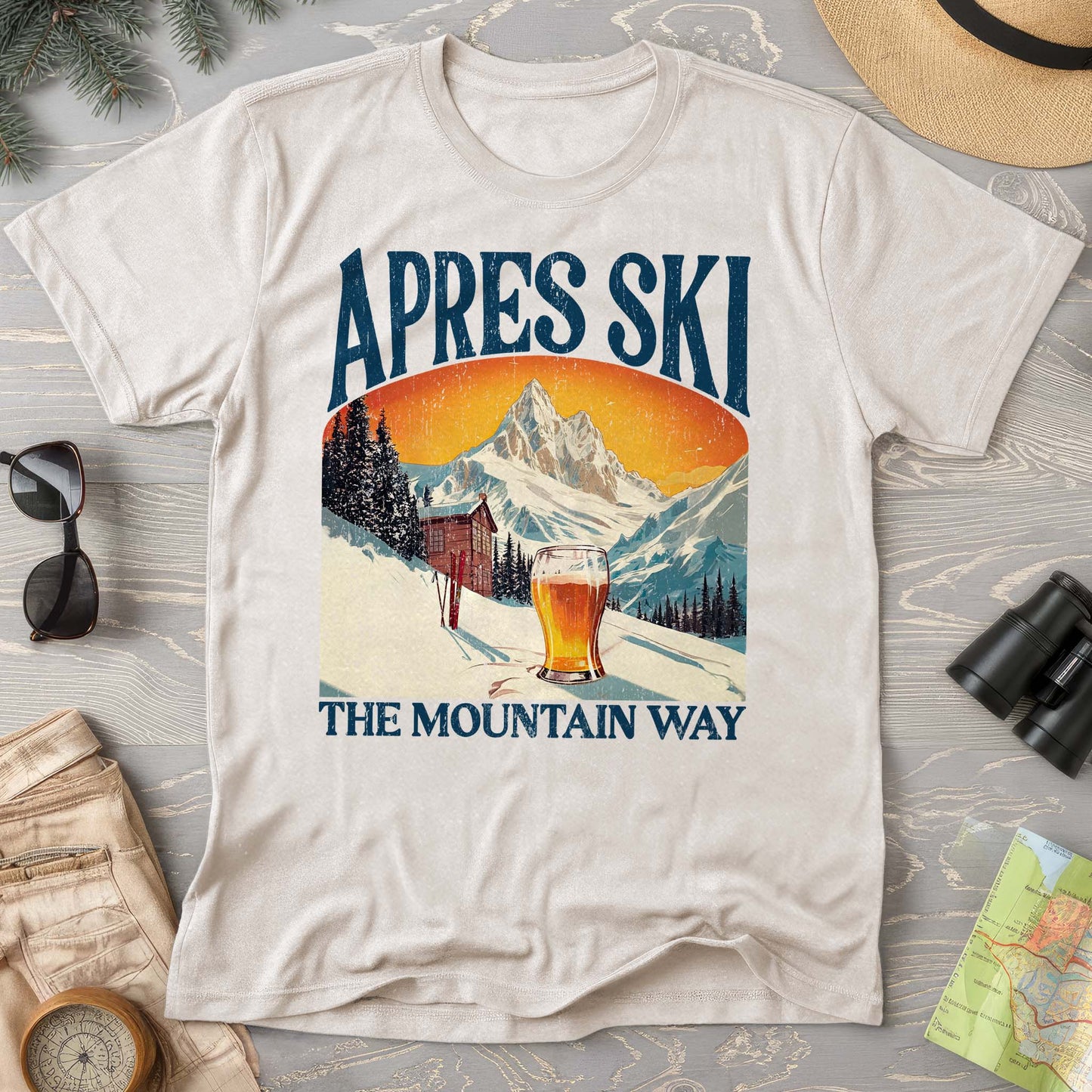 Apres Ski "Big and Bold" Comfort Colors T-Shirt
