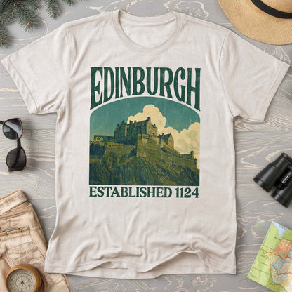 Edinburgh Scotland "Big and Bold" Comfort Colors T-Shirt