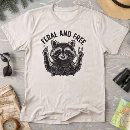 Feral and Free "Vintage Raccoon" T-Shirt