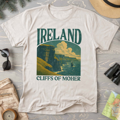 Ireland Cliffs of Moher "Big and Bold" Comfort Colors T-Shirt