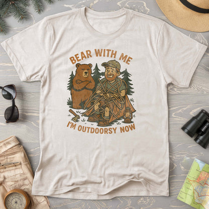 Men's "Bear With Me" Outdoorsy Comfort Colors T-Shirt