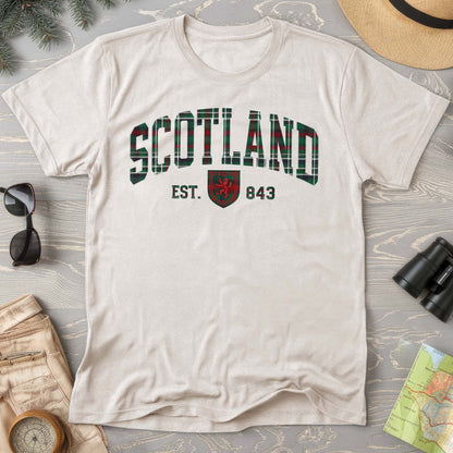 Scotland Plaid Varsity Shirt