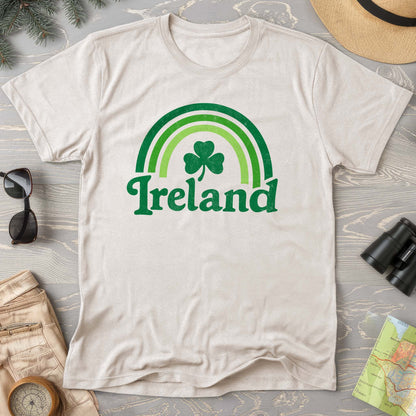 Ireland Rainbow Shamrock Comfort Colors T-Shirt