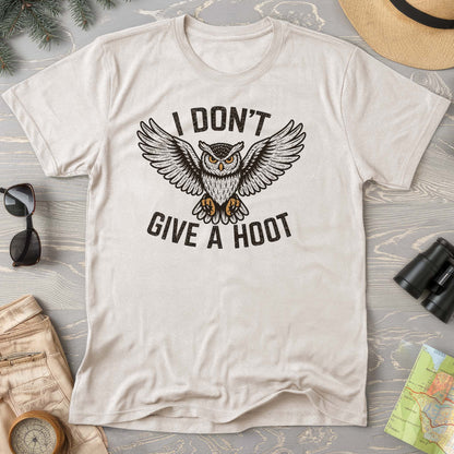I Don't Give a Hoot "Vintage Owl" Comfort Colors
