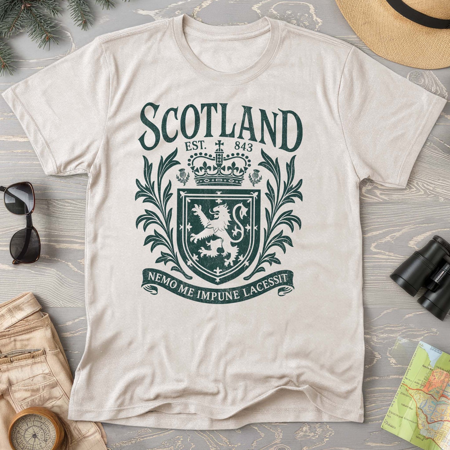 Scotland Vintage Heraldry Comfort Colors T-Shirt
