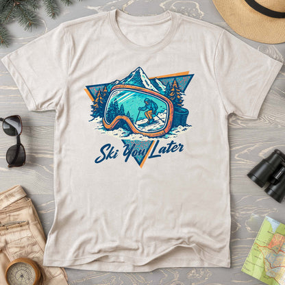 Ski You Later Retro 1980's Comfort Colors T-Shirt