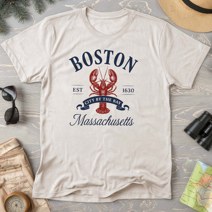 Boston City By the Bay Lobster Comfort Colors T-Shirt