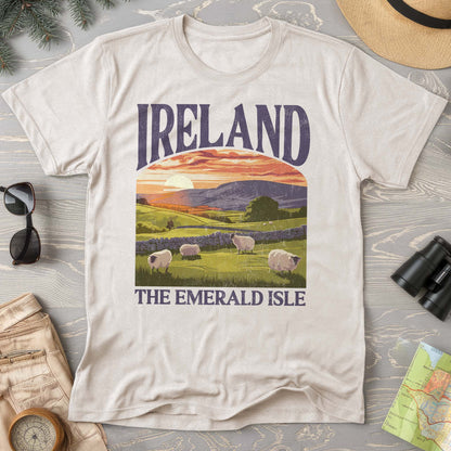 Ireland The Emerald Isle "Big and Bold" Comfort Colors T-Shirt