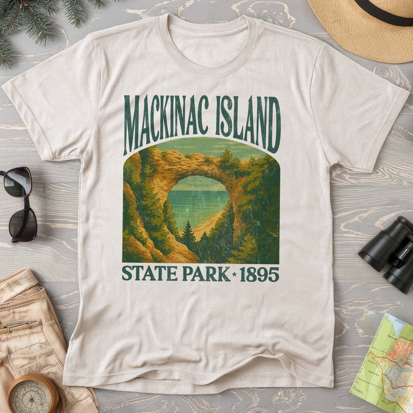 Mackinac Island State Park "Big and Bold" Comfort Colors T-Shirt
