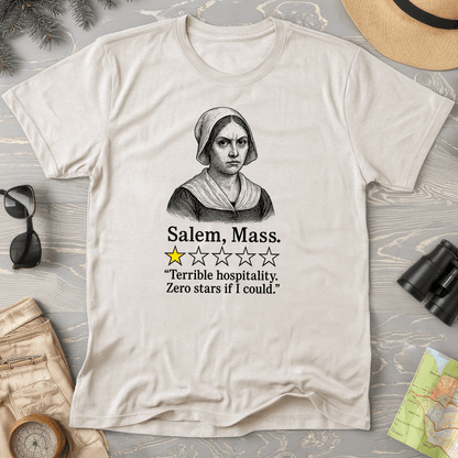 Salem Massachusetts "1 Star Review" Comfort Colors T-Shirt