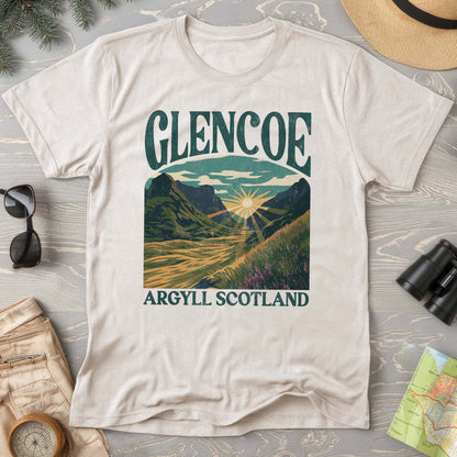 Glencoe Scotland "Big & Bold" Comfort Colors T-Shirt