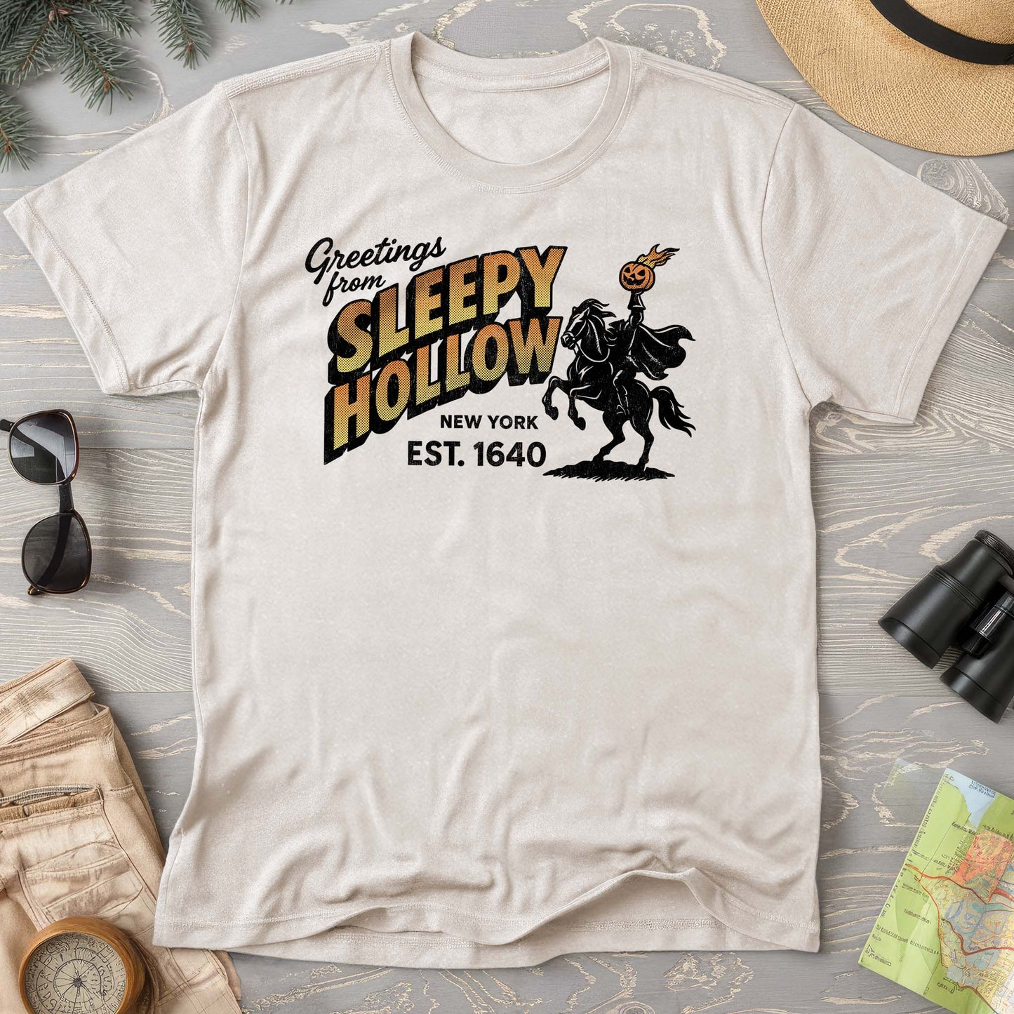 Greetings From Sleepy Hollow Comfort Colors T-Shirt