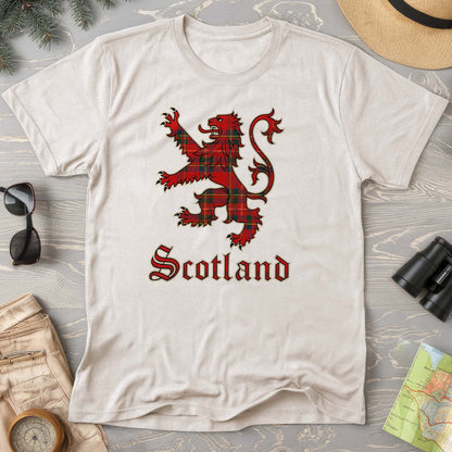 Scotland Tartan Lion Comfort Colors T-Shirt