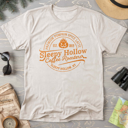Sleepy Hollow Coffee Roasters Badge Comfort Colors T-Shirt