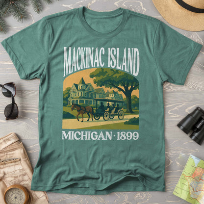 Mackinac Island Michigan "Big and Bold" Comfort Colors T-Shirt