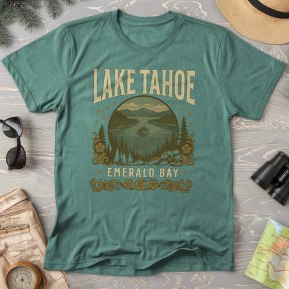 Lake Tahoe Emerald Bay Comfort Colors T-Shirt