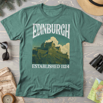 Edinburgh Scotland "Big and Bold" Comfort Colors T-Shirt