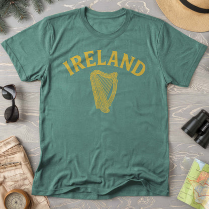 Ireland Vintage Harp T-Shirt