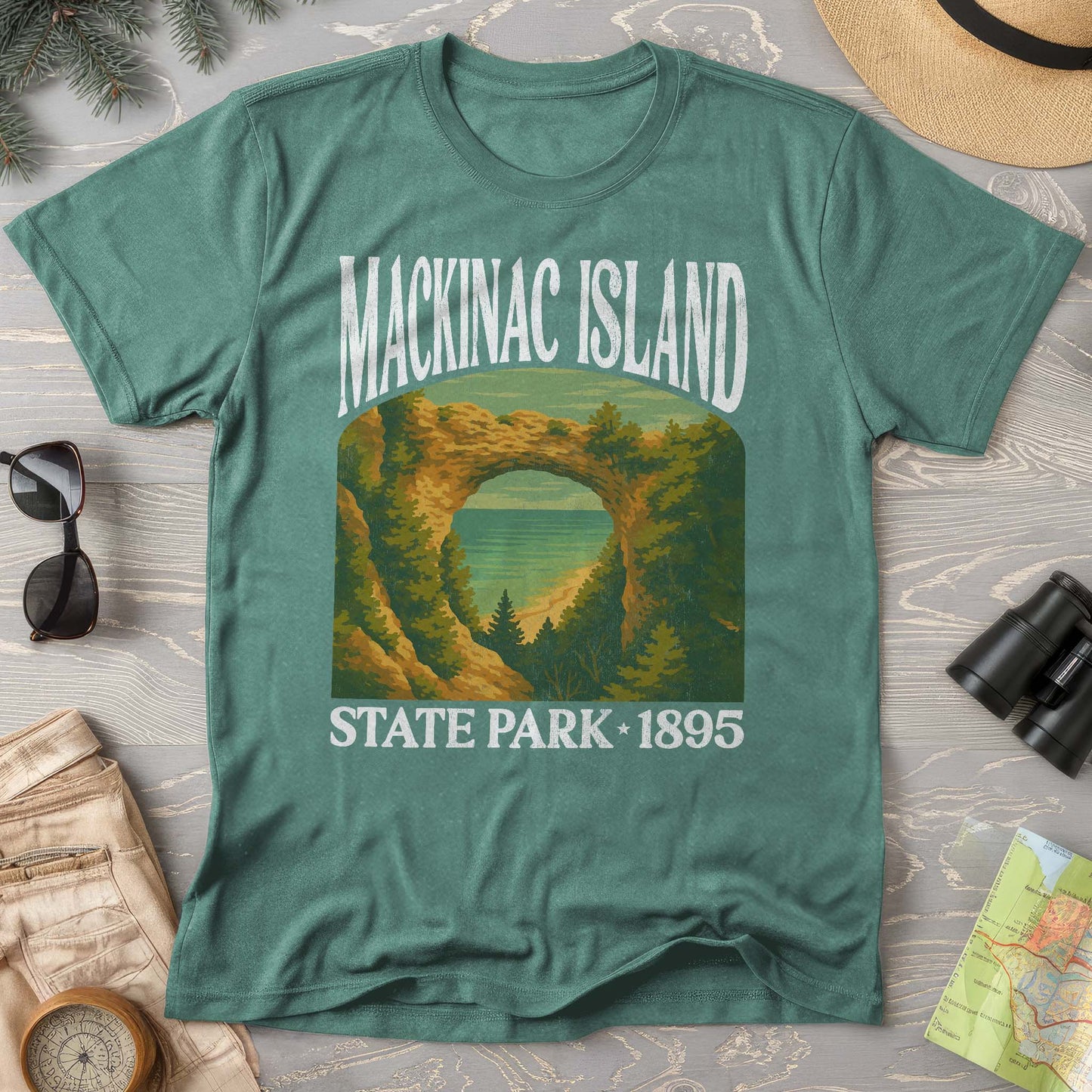 Mackinac Island State Park "Big and Bold" Comfort Colors T-Shirt