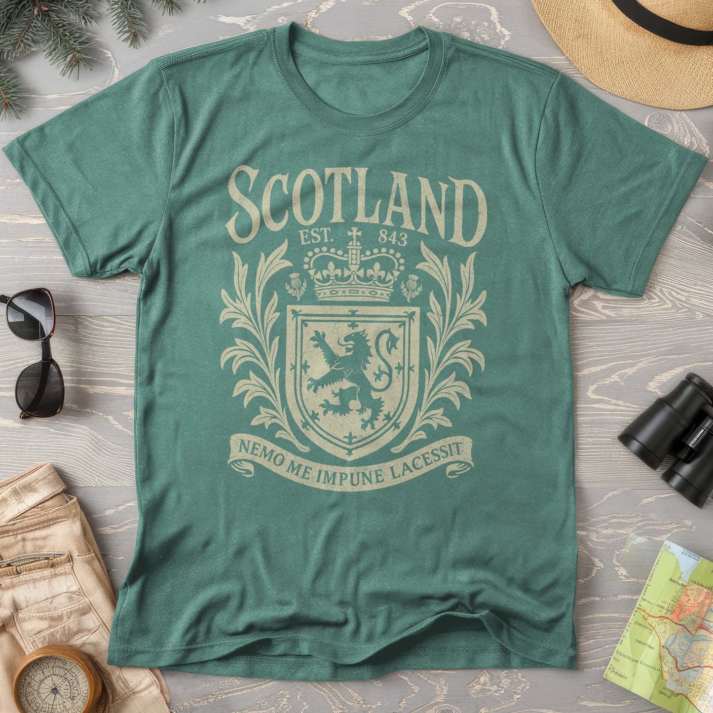 Scotland Vintage Heraldry Comfort Colors T-Shirt