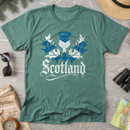 Scotland Gothic Thistle Comfort Colors T-Shirt