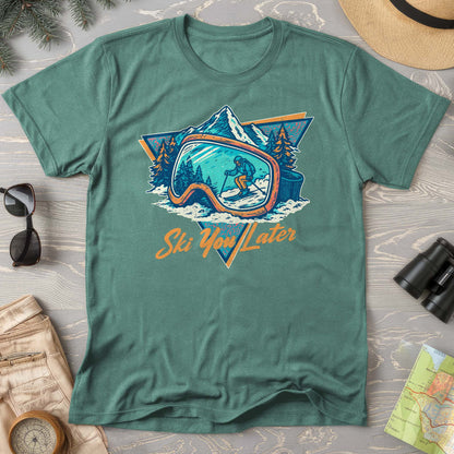 Ski You Later Retro 1980's Comfort Colors T-Shirt