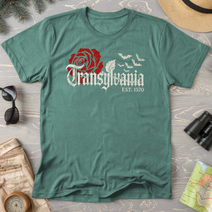 Transylvania Gothic Rose Comfort Colors T-Shirt
