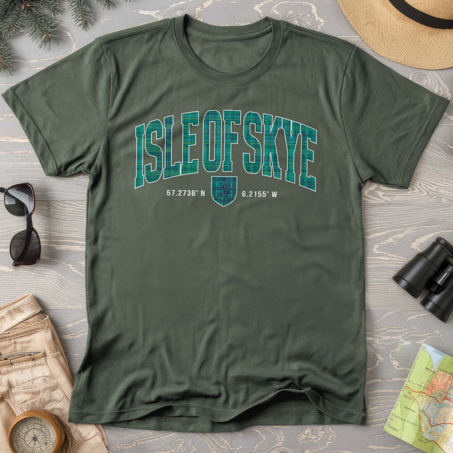 Isle of Skye Varsity Comfort Colors T-Shirt