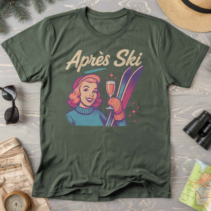 Apres Ski Retro 1950's Comfort Colors T-Shirt
