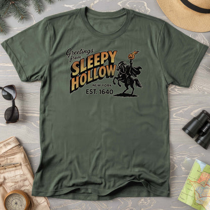 Greetings From Sleepy Hollow Comfort Colors T-Shirt