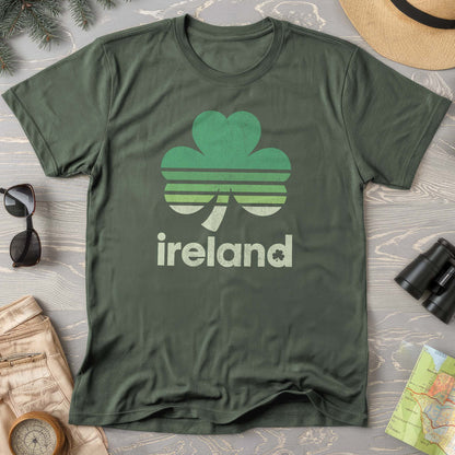 Ireland Retro Shamrock Comfort Colors T-Shirt