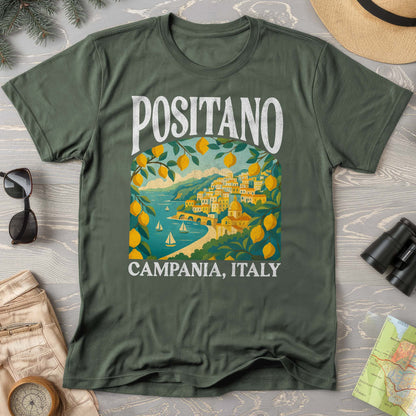 Positano Italy "Big and Bold" Comfort Colors T-Shirt