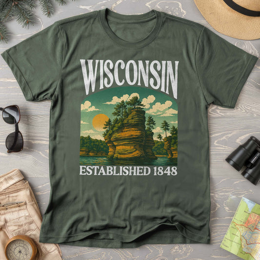 Wisconsin "Big & Bold" Comfort Colors T-Shirt