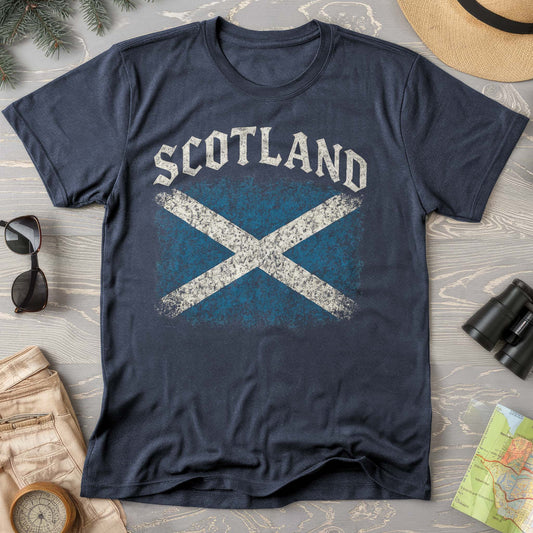 Scotland Distressed Vintage Flag Comfort Colors T-Shirt