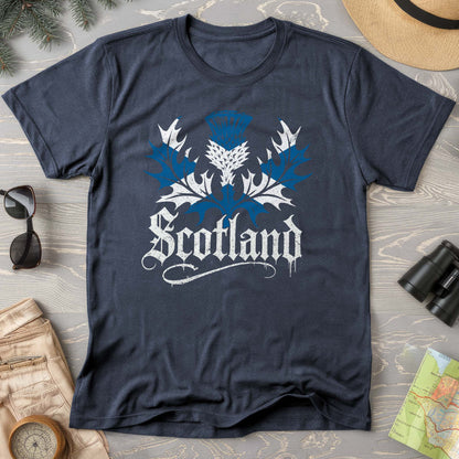 Scotland Gothic Thistle Comfort Colors T-Shirt