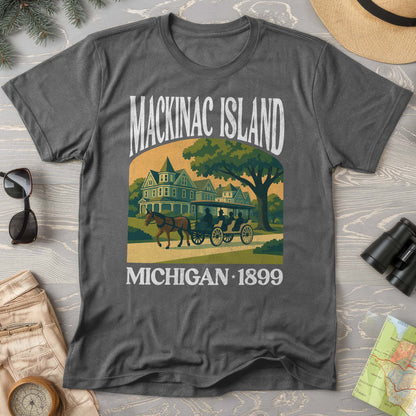 Mackinac Island Michigan "Big and Bold" Comfort Colors T-Shirt