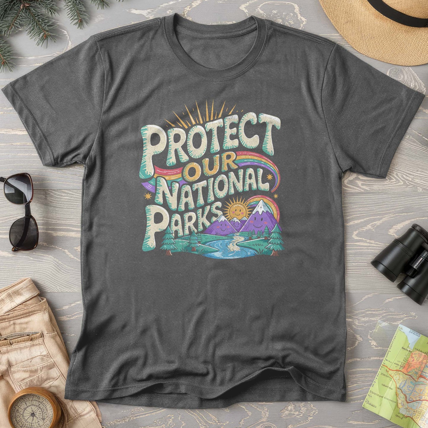 Protect Our Parks "Happy Hippie" Comfort Colors T-Shirt