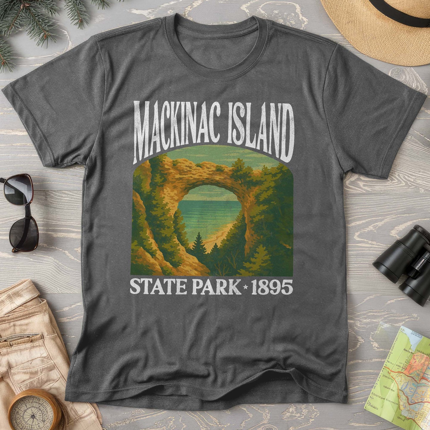 Mackinac Island State Park "Big and Bold" Comfort Colors T-Shirt