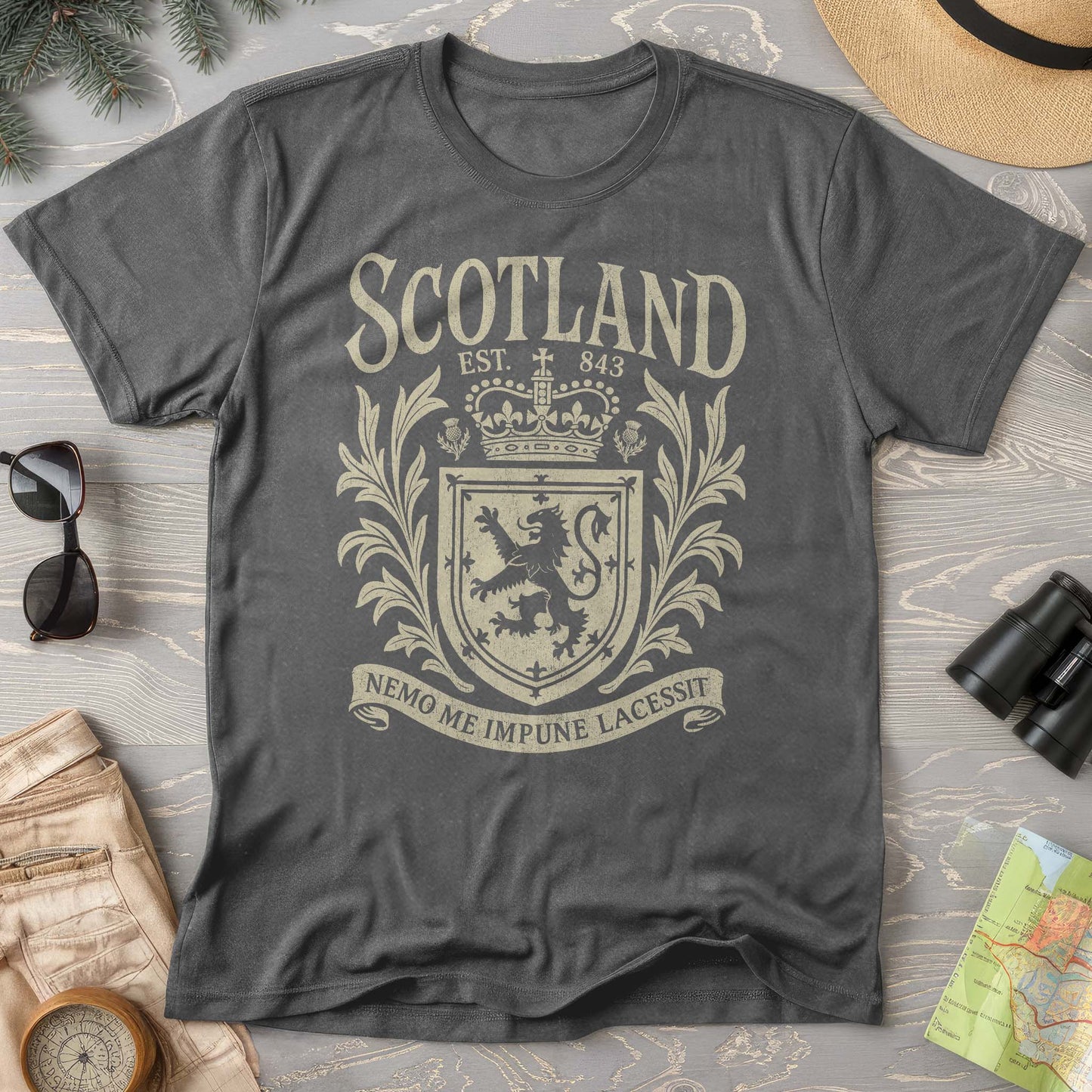 Scotland Vintage Heraldry Comfort Colors T-Shirt