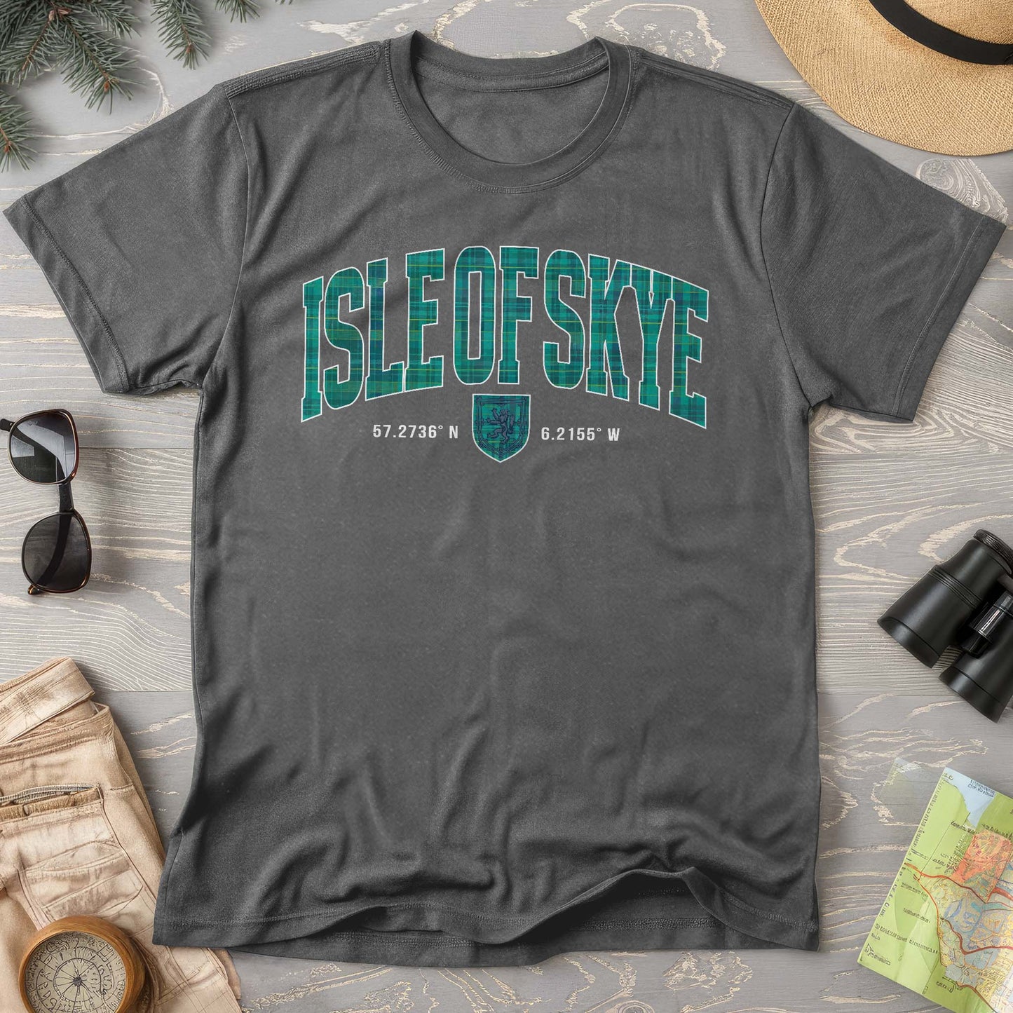 Isle of Skye Varsity Comfort Colors T-Shirt